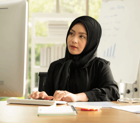 The student benefits from academic Arabic typesetting, ensuring that research paper and dissertations are properly formatted.