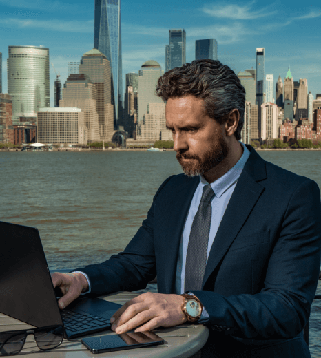 A typist delivering reliable data entry typing services to businesses in New York, providing error free and fast solutions.