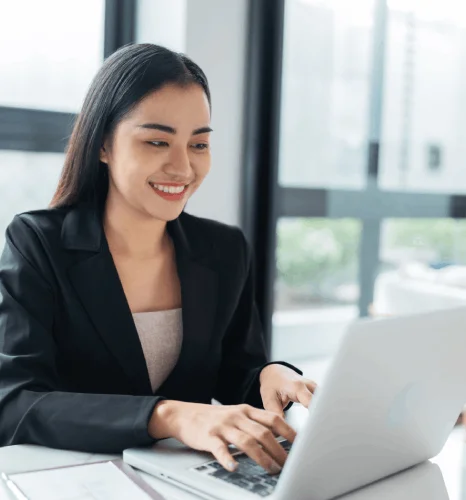 A translator matches diagrams and page layout in a 10,000-page equipment manual, using defence translation services.