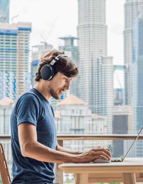 Client using expert transcription services in New York to prepare accurate, court ready transcripts with secure handling.