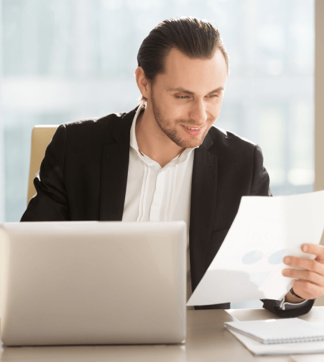 Translator working on accurate medical docs such as prescriptions & diagnosis reports for international healthcare accuracy.