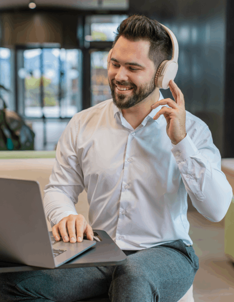 A customer benefits from New York film captioning, ensuring accurate subtitles with perfect timing for international films.