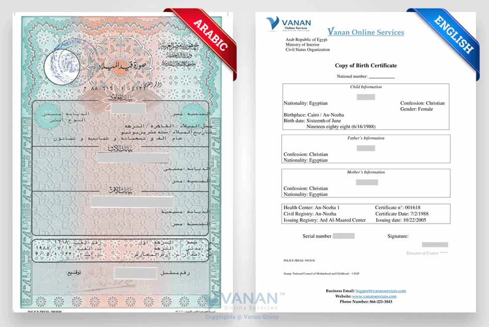 Some of the Translation Samples by Our Expert Translators