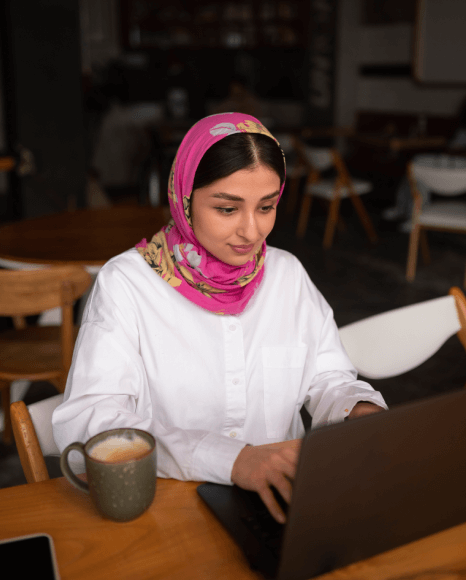 Customer using Arabic Localization Services to adapt content for Arabic speaking regions with cultural sensitivity.