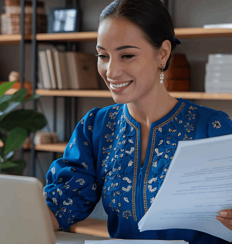 An ATA reviewer applies strict quality checks to Pashto Translation Services, marking errors in spelling and meaning.