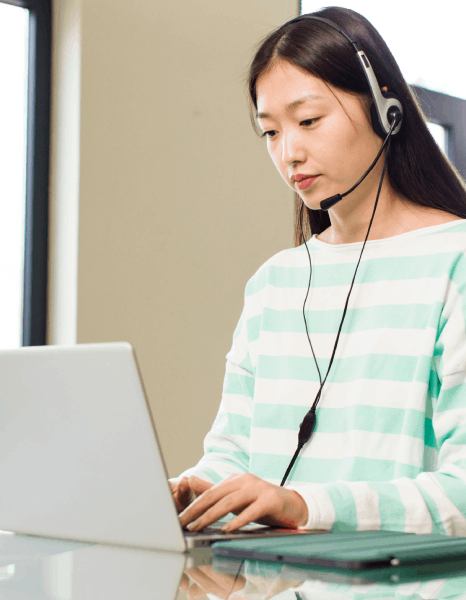 Client benefits from directly transcribing Audio files into English, saving time and reducing transcription costs.