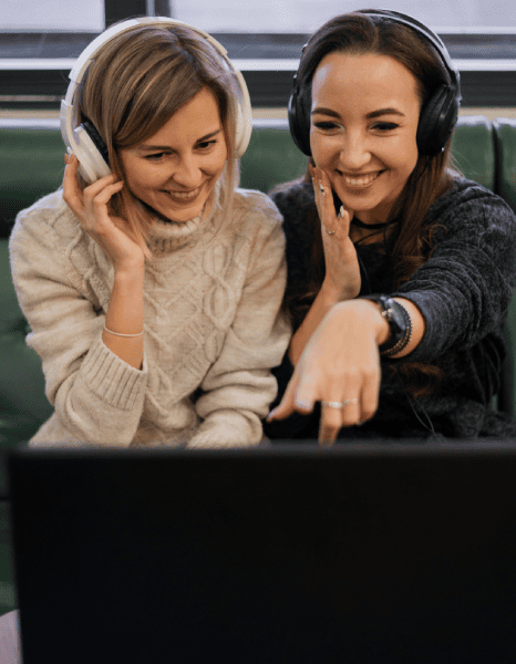 Students with visual impairments in an educational setting benefit from customized Audio Description enhancing learning.