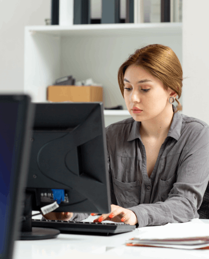 Customer using translation services to maintain brand consistency in global marketing campaigns, ensuring clear messaging.