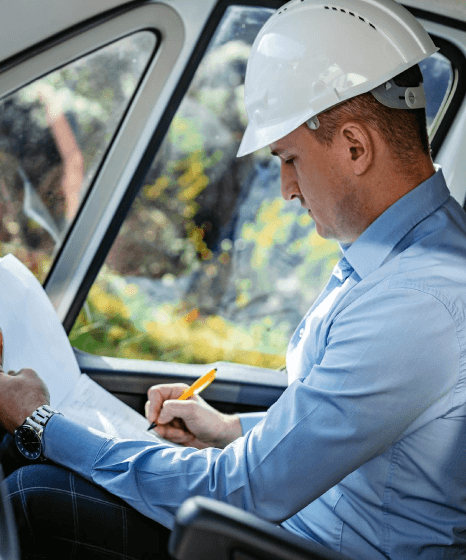 A logistics coordinator checks shipping labels with automotive translation services to avoid business delays in global.