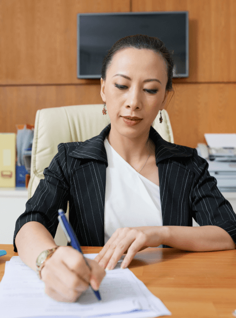 Certified translator works on sworn bylaws translation services, ensuring accuracy and legal compliance. Certified translator works on sworn bylaws translation services, ensuring accuracy and legal compliance.