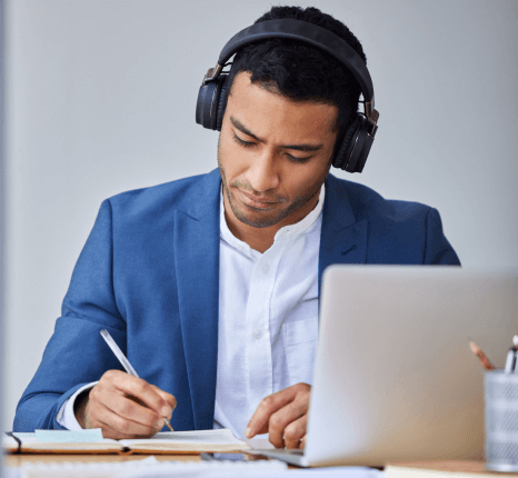 Certified transcriptionist providing notarization services for clients needing certified docs with transcriber credentials.