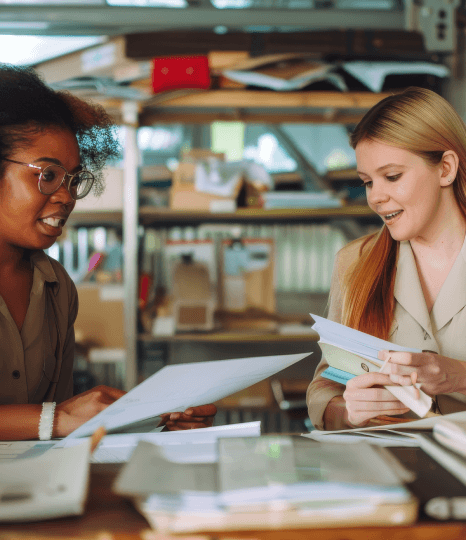 A specialist uses MSDS Translation Services to translate chemical documentation, aligning SDS sections and hazard details.
