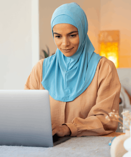 A customer benefits from comprehensive Arabic typesetting tailored to meet all content needs, ensuring flawless formatting.