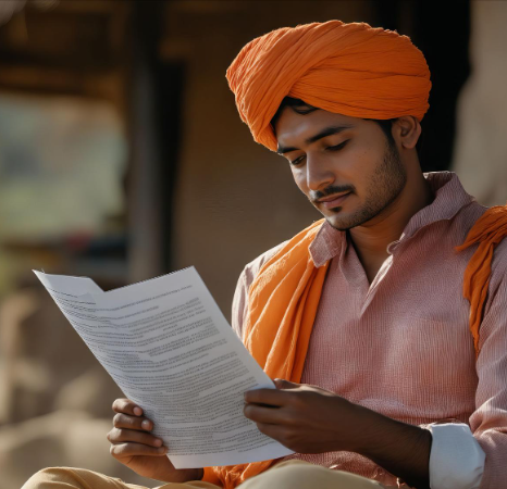 A translator compares a website layout, training slides, and a medical form as Punjabi Translation Services cover.
