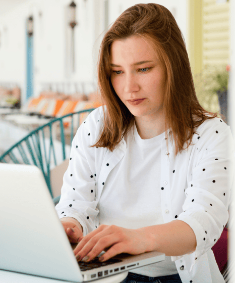 Client utilizing Confidential Translation Services to prepare USCIS documents with accuracy and full privacy.