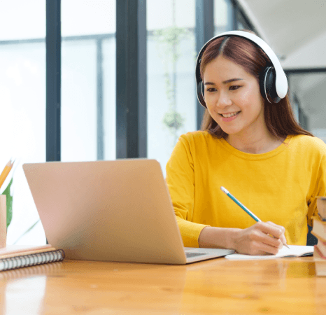 A client checks consolidated invoicing for Amazon Captioning Services, matching purchase orders to monthly totals.