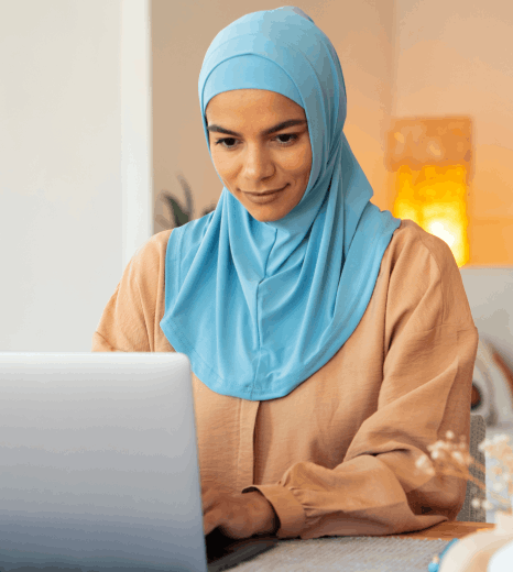 Customer using Arabic translation services in New York for global business expansion and legal compliance.