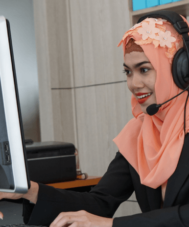 Arabic voiceover artist delivering a creative and unique voice for a global project, helping client engage diverse audiences.