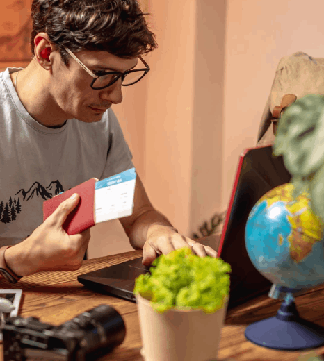 A marketer uses social media translation services to adapt emojis, hashtags, and tone for culturally relevant posts.
