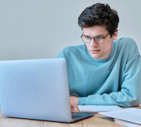 A student formats a transcript in APA style, showing lecture transcription services with custom format for research notes.