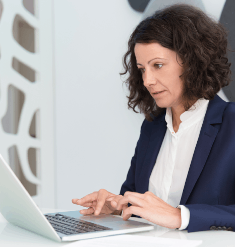 An HR specialist organizes varied HR files while Human Resources Translation Services cover all document types for global.