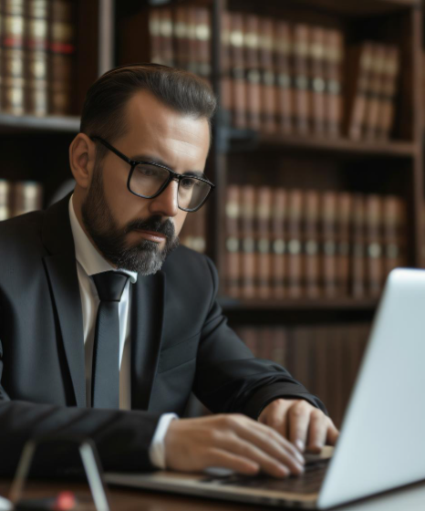 A paralegal organizes an I-485 packet with USCIS Certified Translation services in New York for adjustment filing.