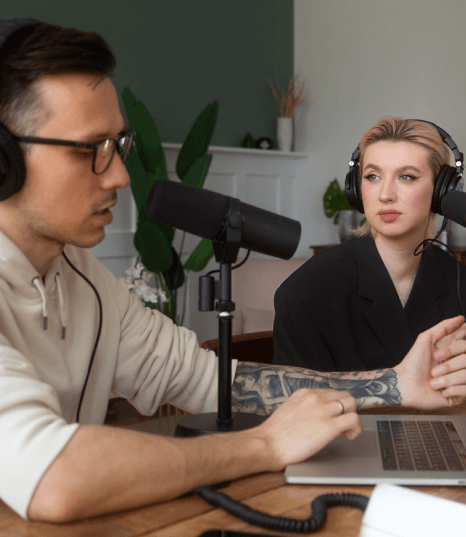 A customers benefits from affordable dubbing and subtitling services, enjoying perfectly synced voiceovers for global videos. A customers benefits from affordable dubbing and subtitling services, enjoying perfectly synced voiceovers for global videos.