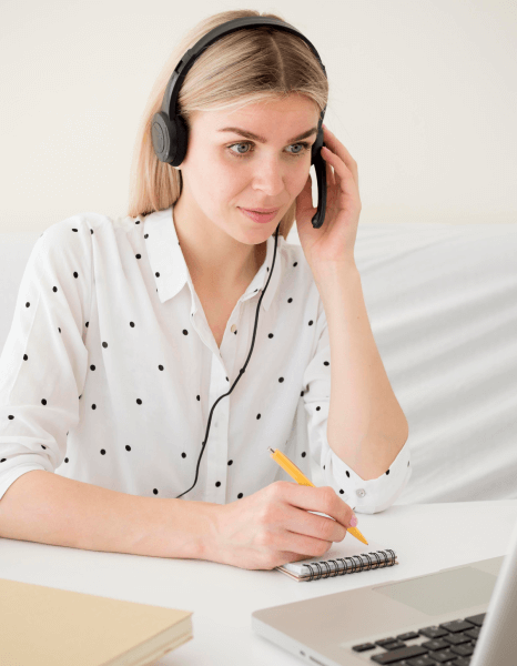 Client utilises caption files in SRT and VTT using E-learning captioning services for video compatibility.