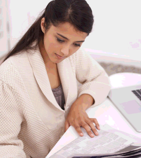 A translator rewrites an Amharic paragraph into natural English, using Amharic Translation Services to preserve tone.