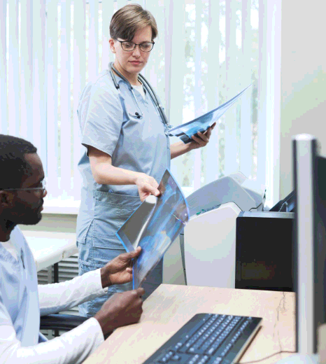 A project manager tracks enterprise queues as patient consent form translation services in New York scale for hospitals.