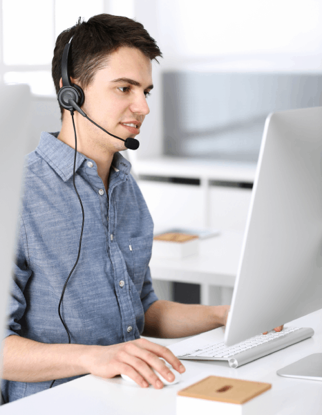 Customer benefiting from Entertainment transcription services converting multiple speaker audio files.