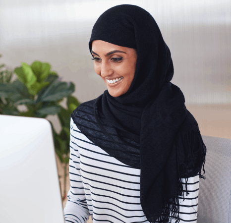 A client benefits from multilingual Arabic typesetting services, ensuring accurate and culturally relevant formatting.