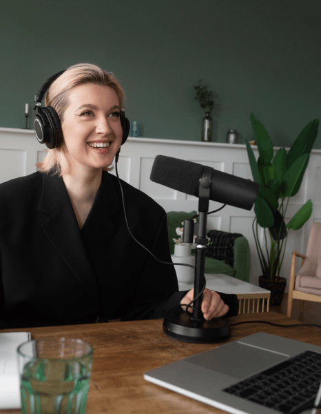 A client uses government transcription services to create multilingual records from a public meeting recording.