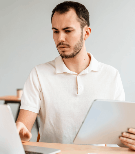 A client utilizing Haitian Creole translations of financial documents in NYC to make informed investment decisions.