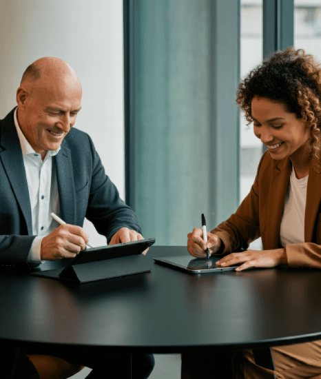 Two specialist timestamps a hearing transcript and delivers arbitration translation services for cross-examination excerpts.