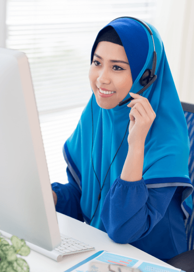 A client is receiving excellent Arabic voiceover services with precise tone and dialect, tailored to their business needs.