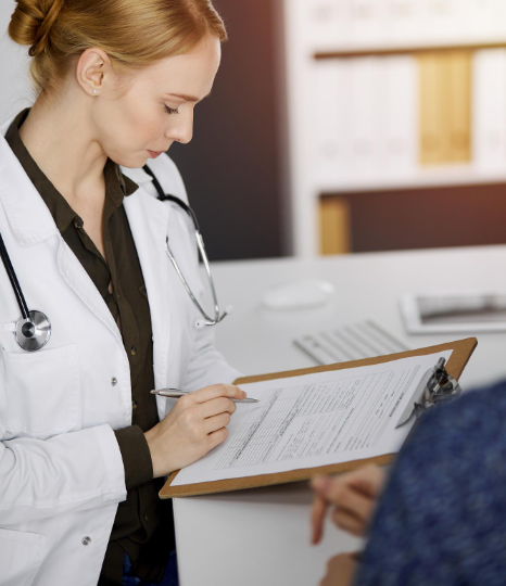 A compliance lead monitors encrypted medical records translation in New York workflow steps on a secure hospital dashboard.