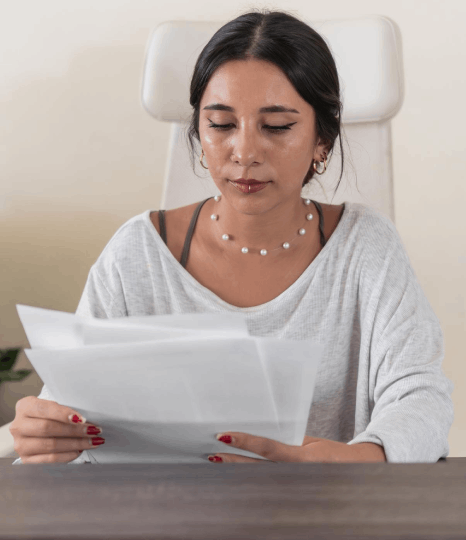 Clients matches seals and handwritten notes in Birth Certificate Translation services in New York for immigration.