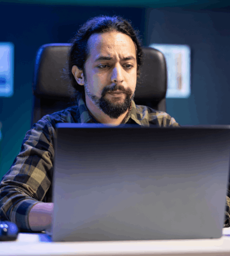 Customer in Brooklyn using on USCIS related immigration papers to ensure clarity and compliance with filing rules.