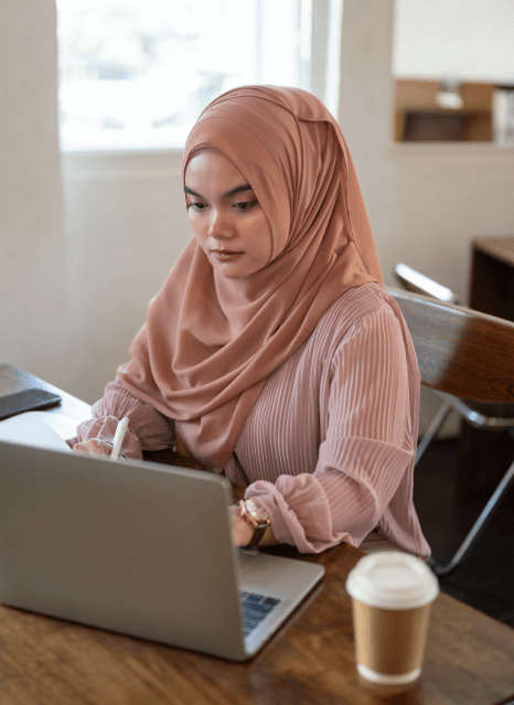 Client utilizing Arabic Translation Services for businesses with industry specific needs such as finance and legal sectors.