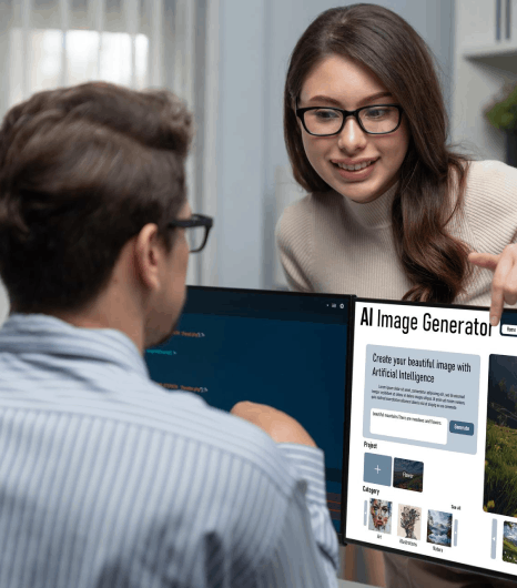 A QA specialist compares English and Kazakh screens side by side, using Kazakh Translation Services for localization checks.