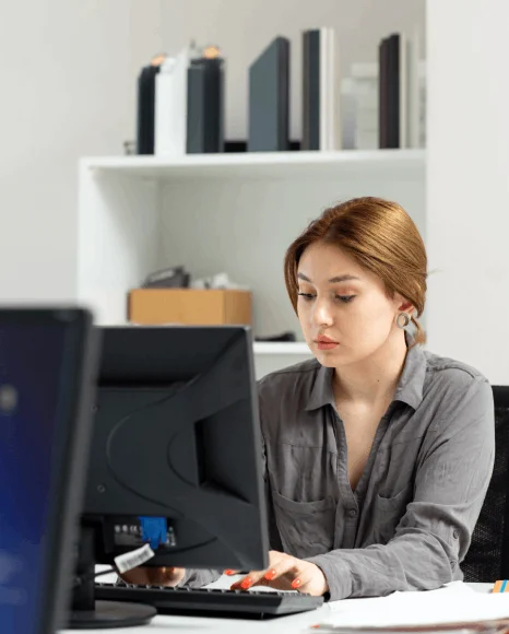 Client utilizing Real Estate translation services tailored to specific languages for global market expansion.