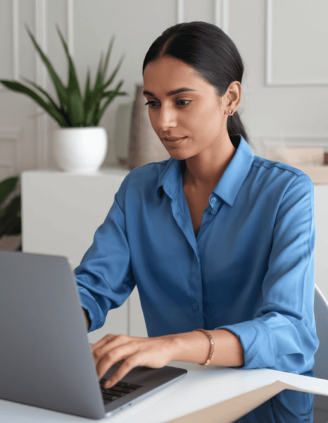 Customer using Confidential Language Translation Services for secure multilingual global communication.