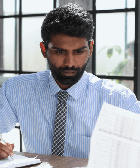 A marketer checks a localized landing page as Farsi Translation Services help businesses and individuals reach new audiences.