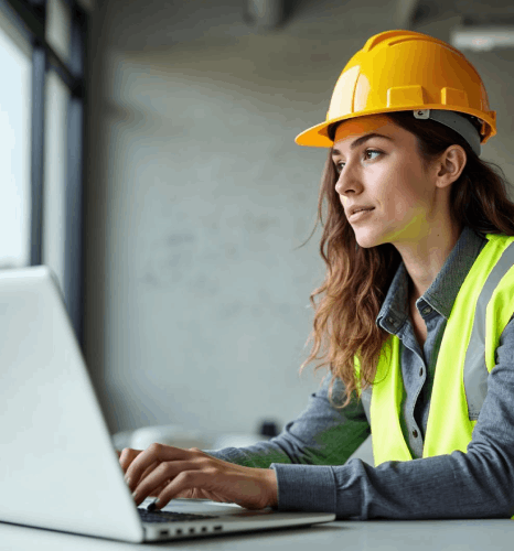 An engineer checks diagrams and labels while Czech translation services prepare a technical manual for overseas users.