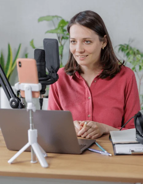 Media person using accurate & effective translation of content for Times Square advertising displays to reach audiences.