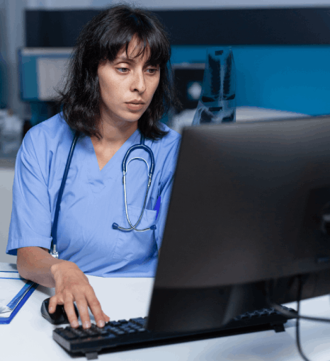 Doctor in Staten Island using certified medical translations to ensure accurate patient care and documentation.