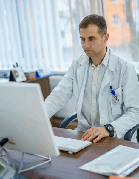 Doctor in the Bronx uses medical translation services to ensure patient records are accurately translated for proper care.