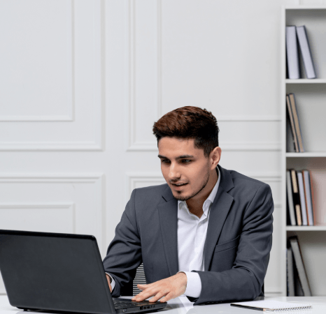 A project manager updates translation memory so Textbook Translation Services stay consistent for new editions and fixes.