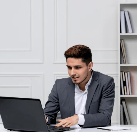 A project manager updates translation memory so Textbook Translation Services stay consistent for new editions and fixes.
